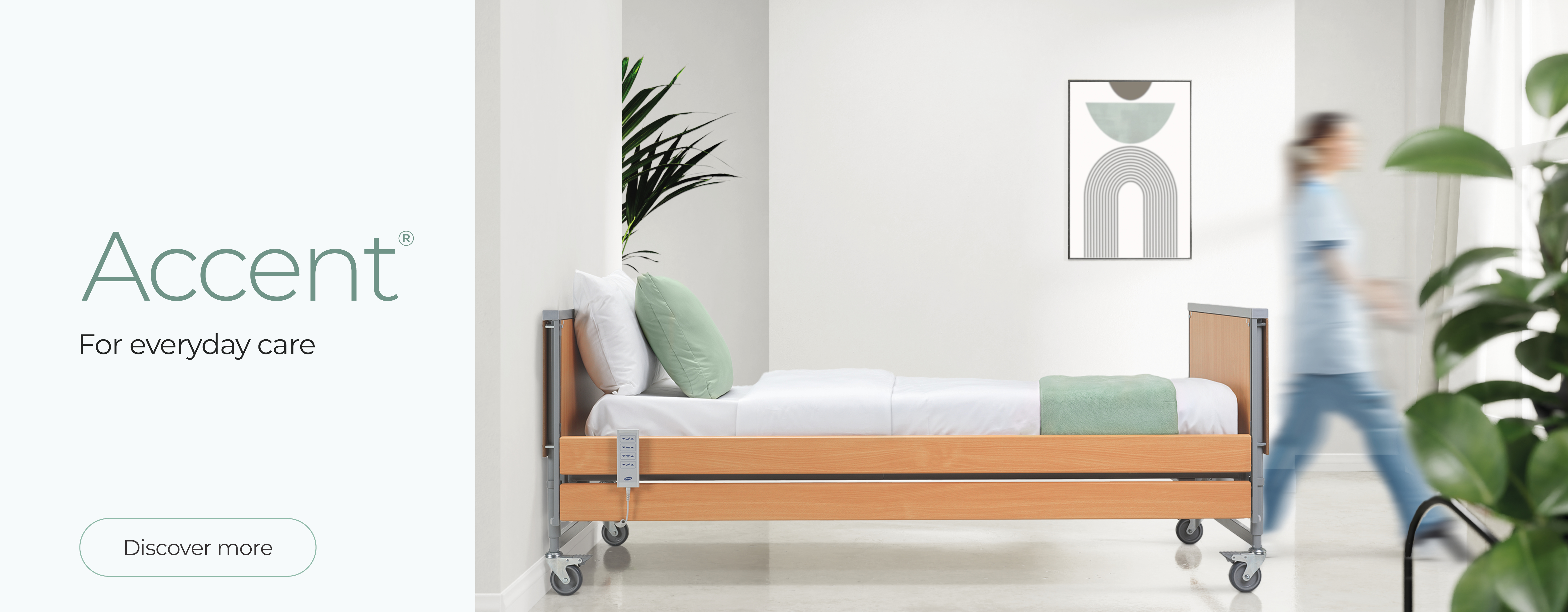 New Accent medical profiling bed