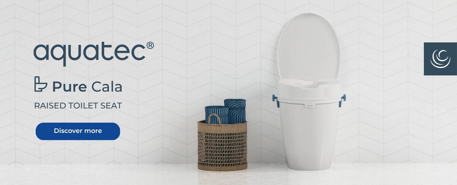 Introducing Aquatec Pure Cala Raised Toilet Seat