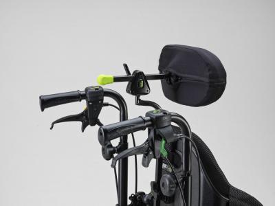 Matrx loxx wheelcahir headrest from rear side